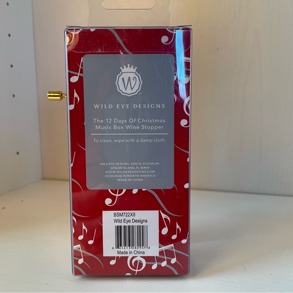 ⭐️FWP Wine Stopper 🎶 The Twelve Days of Christmas 🎶🎄- musical - Picture 2 of 9